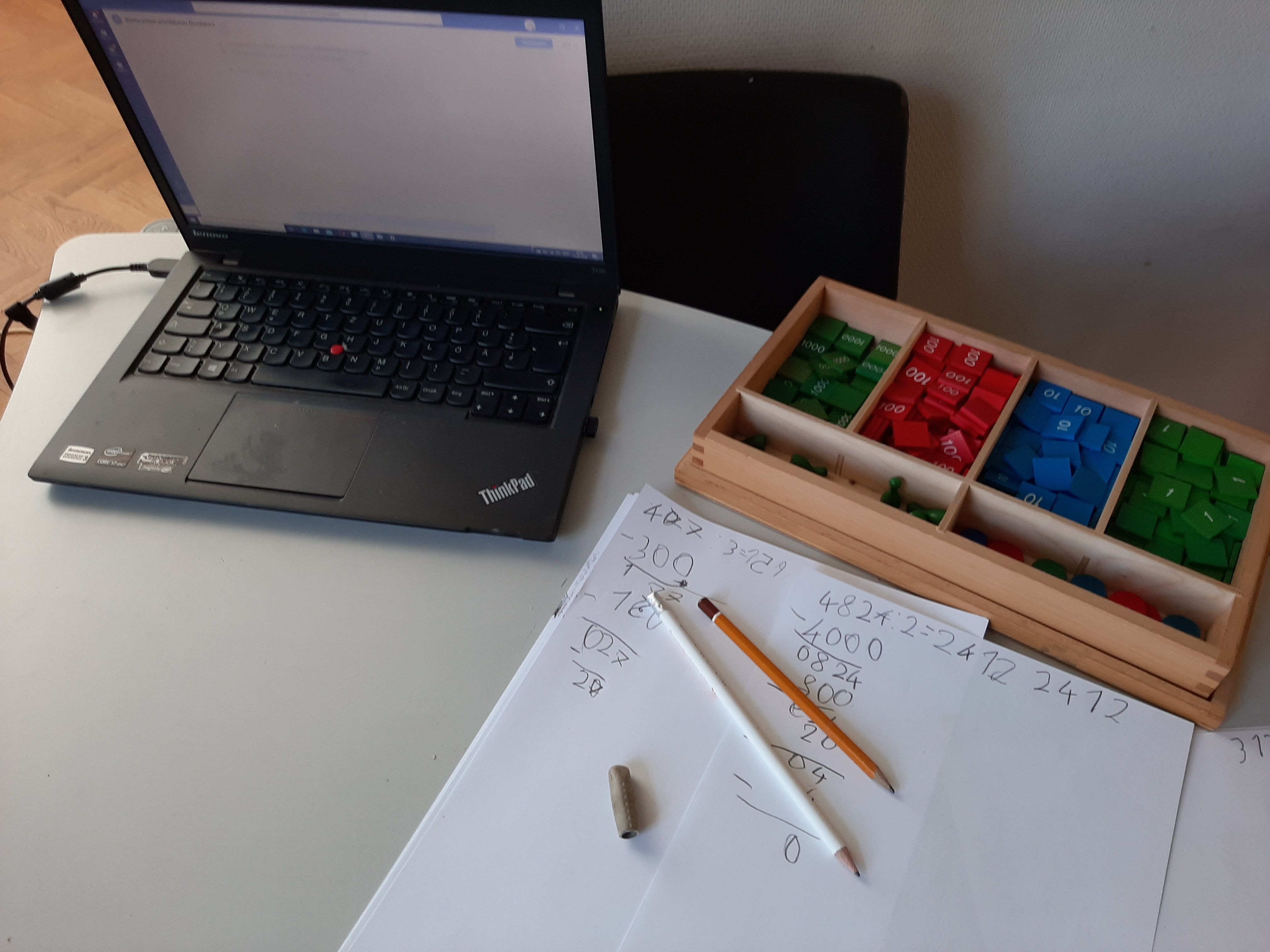 Jonahs Arbeitsplatz