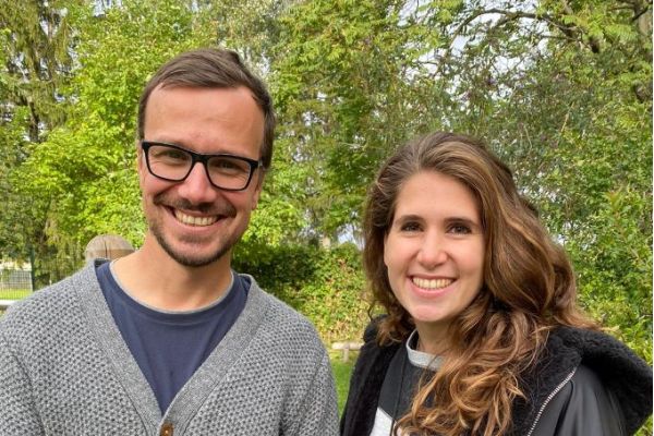 Josepha Ankenbrand und Peter Lengauer